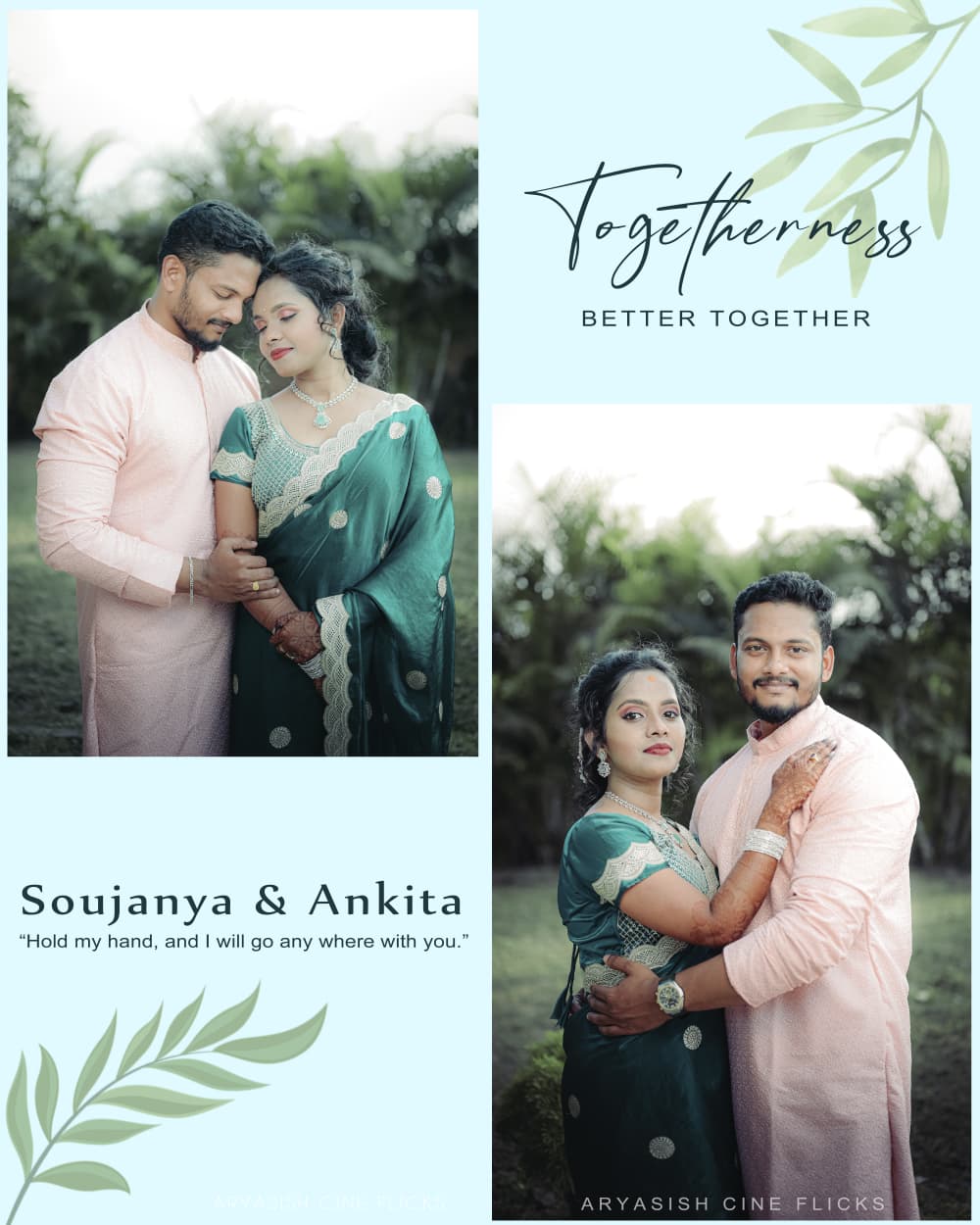 Cinematic Union - Pre-wedding shoot coupling in a high-end photography session, Jatani, Odisha.